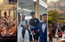 CĐV Iran đuổi theo xe buýt của Ronaldo, phá cửa khách sạn