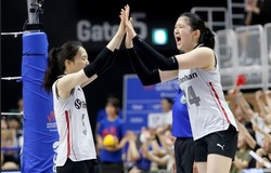 Bóng chuyền nữ Hàn Quốc có điểm đầu tiên tại vòng loại Olympic 2024