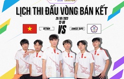 Trực tiếp LMHT ASIAD 2023 hôm nay 28/9: Việt Nam thất bại trước Đài Bắc Trung Hoa