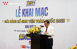 Khai mạc Giải Bóng rổ Sinh viên Toàn quốc NUC 2023 - Khu vực 3: Hơn 1600 VĐV tranh tài