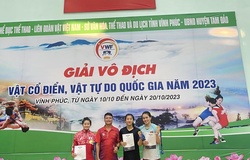 Trở lại sau ASIAD 19, ba chị em ruột cùng vô địch giải vật Quốc gia