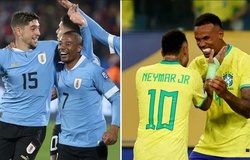 Đội hình ra sân Brazil vs Uruguay: Gabriel Jesus đá chính