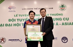Hotboy Thể dục dụng cụ Khánh Phong nhận thưởng siêu đặc biệt cho kỳ tích HCB Asiad 19