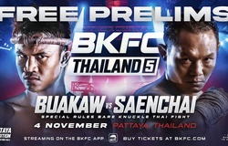 Buakaw đánh bại Saenchai trên sàn Boxing tay trần