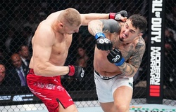 Tom Aspinall tung đấm chớp nhoáng hạ Sergei Pavlovich, lấy đai tạm thời hạng nặng UFC