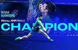 Kết quả chung kết ATP Finals 2023: Novak Djokovic vô địch, lật đổ kỷ lục của Roger Federer
