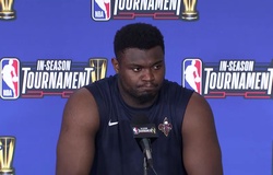 Zion Williamson lại hứng búa rìu từ dư luận vì béo: “Còn đấu không lại ông già LeBron James"