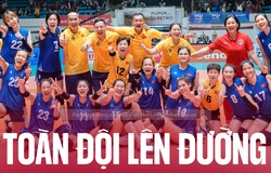 ĐT bóng chuyền nữ Việt Nam lên đường sẵn sàng chinh chiến đấu trường đẳng cấp thế giới