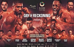 Lịch thi đấu Boxing "Day Of Reckoning": Anthony Joshua và Deontay Wilder thượng đài