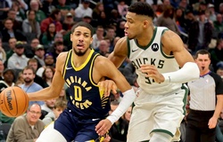 Tyrese Haliburton cùng đội hình dự bị Pacers lập kỷ lục, chặn đứng mạch bất bại của Milwaukee Bucks