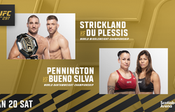 Lịch thi đấu UFC 297: Dricus Du Plessis vs. Sean Strickland