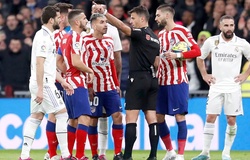 Atletico hay Real Madrid nhận nhiều thẻ đỏ hơn ở các trận derby?