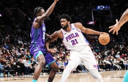 Joel Embiid sánh vai cùng huyền thoại NBA với chuỗi trận ghi điểm xuất sắc