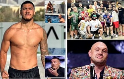 Sự thật Tyson Fury bị bạn đấu tập nổi tiếng "knock-out" trước thềm trận gặp Usyk