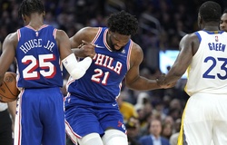 Joel Embiid bị ngã vào đầu gối chấn thương: Rời xa cuộc đua danh hiệu MVP?