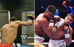 Anthony Joshua đấm knock-out Francis Ngannou với "đòn đánh" được biết trước