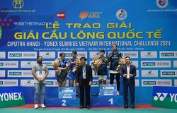 Lễ trao giải CIPUTRA HANOI - YONEX SUNRISE Vietnam International Challenge 2024