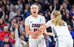 Thảo My - Thảo Vy tỏa sáng ở vòng 2 NCAA, đưa ĐH Gonzaga tái lập cột mốc 9 năm trước