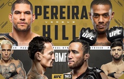 Lịch thi đấu UFC 300: Alex Pereira vs. Jamahal Hill
