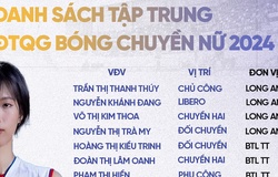 Danh sách triệu tập 14 VĐV đội tuyển bóng chuyền nữ quốc gia: Bất ngờ phụ công và libero