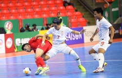 Futsal Việt Nam bị Myanmar cầm hòa, phải thắng Trung Quốc để hy vọng đi tiếp