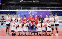 Đội tuyển bóng chuyền nữ Việt Nam nhấn chìm đối thủ trận mở màn AVC Challenge Cup