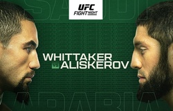 Trực tiếp UFC: Robert Whittaker vs. Ikram Aliskerov