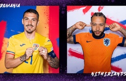 Điểm nhấn trận đấu Hà Lan vs Romania: “Cơn lốc" chạm chán đội đứng đầu bảng đấu lạ nhất EURO