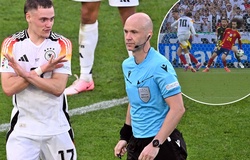 UEFA công bố "bằng chứng" khẳng định trọng tài đúng trong tình huống bóng chạm tay trận Đức - Tây Ban Nha