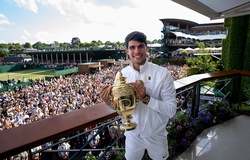 Kết quả chung kết Wimbledon 2024: Huỷ diệt Djokovic, Alcaraz vô địch thuyết phục