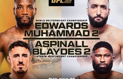 Kết quả UFC 304: Edwards vs. Muhammad 2, Aspinall vs. Blaydes 2