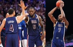 LeBron James cùng Kevin Durant dẫn đầu, tuyển Mỹ đại thắng trận mở màn Olympic 2024 trước Serbia