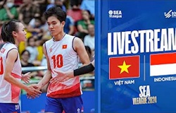 Link trực tiếp bóng chuyền SEA V.League ngày 3/8: Việt Nam đối đầu Philippines