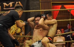 Học trò Duy Nhất tung đòn siết hiểm, tiến vào bán kết giải MMA Thần Võ Việt Nam