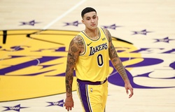 Nhà vô địch NBA Kyle Kuzma thích thú với vòng 4 điểm ở giải bóng rổ Philippines