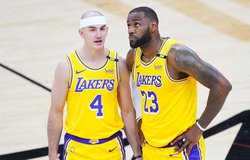 Có sự nghiệp tại NBA, “Mamba hói” Alex Caruso gửi lời cảm ơn đặc biệt đến LeBron James