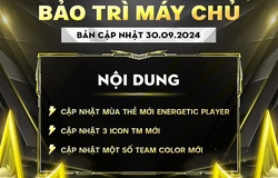 Bảo trì FC Online hôm nay 30/9, cập nhật mùa 24EP đến mấy giờ?