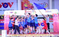 Nhà vô địch Futsal sinh viên khu vực Hà Nội 2024 gọi tên ĐH Kinh tế Kỹ thuật Công nghiệp