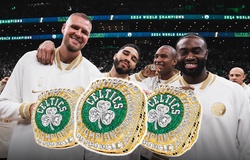 Cận cảnh và chi tiết chiếc nhẫn vô địch NBA 2024 với hàng trăm viên kim cương của Boston Celtics