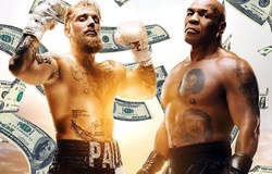 Sốc với số tiền thù lao thi đấu của Mike Tyson chỉ bằng một nửa Jake Paul