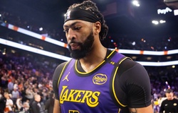 Trở lại mặt đất với chuỗi trận thua, Los Angeles Lakers thêm lo lắng với Anthony Davis