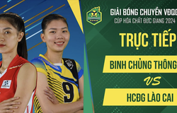 Link trực tiếp giải bóng chuyền VĐQG ngày 7/11: Nảy lửa BTL Thông Tin vs Hoá chất Đức Giang