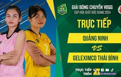 Link trực tiếp giải bóng chuyền VĐQG ngày 14/11: Geleximco Thái Bình vs Quảng Ninh