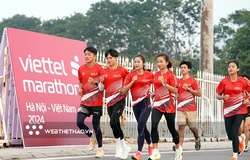 Dàn sao điền kinh Việt Nam "hâm nóng" giải Viettel Marathon Việt Nam 2024