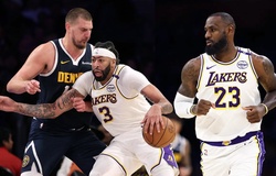 Anthony Davis lại bị Jokic "bỏ túi", Los Angeles Lakers thua muối mặt Denver Nuggets trên sân nhà