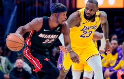 Mặc kệ LeBron James "thông nòng", Los Angeles Lakers vẫn thua đậm Miami Heat đến 41 điểm