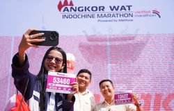 Sôi động ngày nhận racekit Viettel Marathon 2024 chặng Angkor Wat