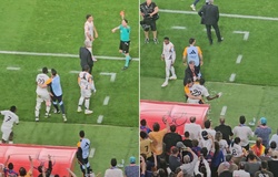 Tình huống dẫn tới 3 thẻ đỏ trong trận Barcelona thắng Real Madrid