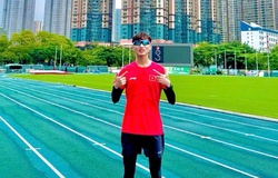Cựu vô địch điền kinh SEA Games từng "mất tích" Lê Tiến Long giành HCV ở giải Hong Kong