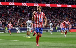Tiền đạo của Atletico Madrid lập hat-trick nhanh nhất lịch sử La Liga